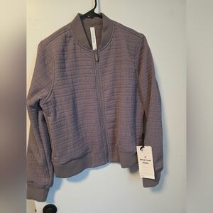 Lululemon Athletica Serene Travels Bomber Lunar Rock